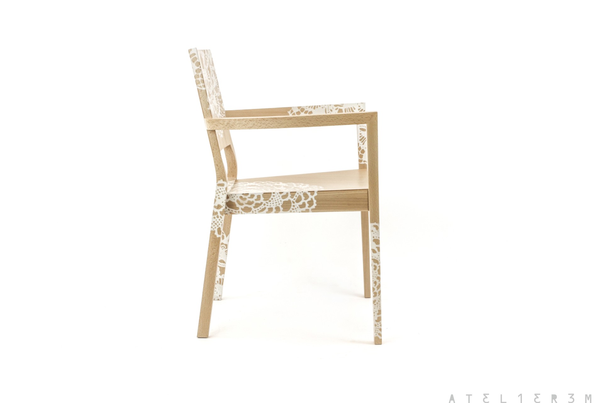 Židle z masivu - Atelier3M Ostrava